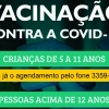 Amanhã é o Dia C e D de vacinação contra a Covid-19